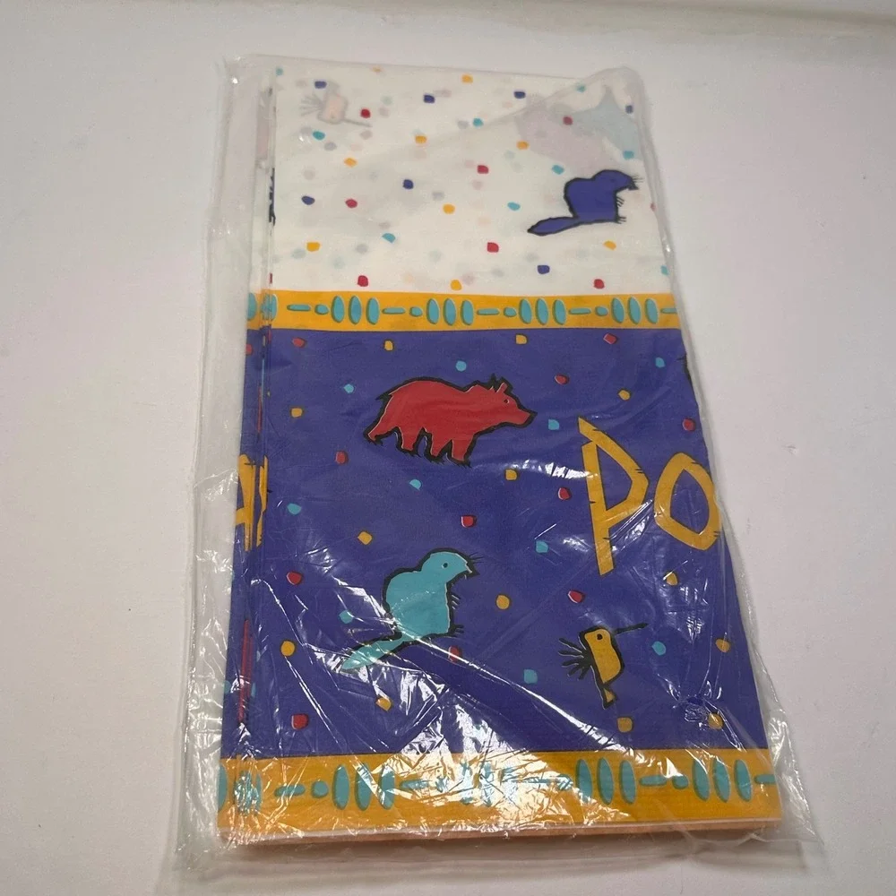 Disney Pocahontas‎ Party Express Table Cover Nappe Mantel 54 x 89 New Sealed